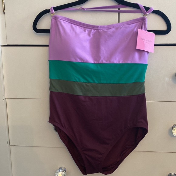 Kate Spade colour-block swim suit - Picture 2 of 5